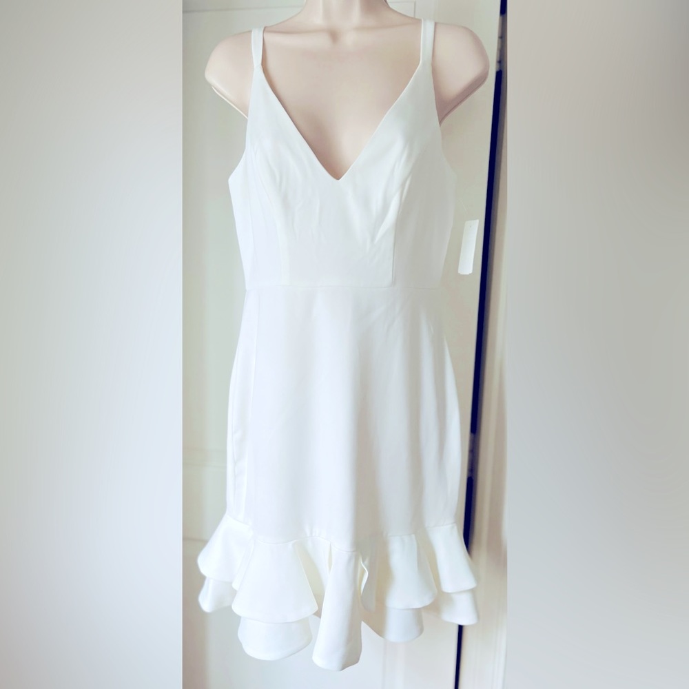 Foxiedox Off White Dress Size S NWT